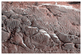 Early Look at Steep North Polar Scarp and Potential Avalanches