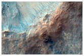 Crater with Lineae and Gullies