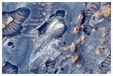 Layered Crater Floor Material