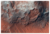 Holden Crater Impact Ejecta