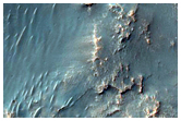 Ridged Mound Northwest of Hellas Planitia