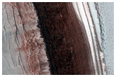 Avalanche Monitoring at Steep North Polar Scarp of Original Discovery