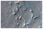 Crater Overtopped by Flow