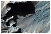 Monitor Slopes on Floor of Rabe Crater