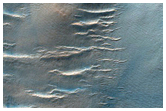 Erosion South of Hooke Crater