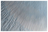 Monitor Slopes of Crater on Floor of Central Valles Marineris