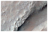 Features on Floor of Southern Highlands Crater