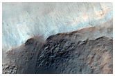 Gullies along Trough Near Mariner Crater