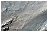 Gullies in Crater in Northeastern Hellas Planitia