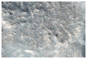 Gullies in Crater in the Wall of Larger Crater