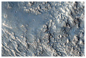 Central Peak of Crater West of Escalante Crater