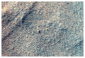 Edge of Viscous Flow Feature in Argyre Region
