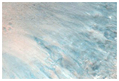 Gullies in a Small Crater in Terra Cimmeria