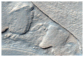 Banded Terrain in Northwest Hellas Planitia