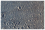 Lava-Embayed Crater in Kasei Valles