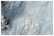 Western Portion of Well-Preserved 10-Kilometer Impact Crater
