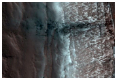 Avalanche Monitoring at Steep North Polar Scarp