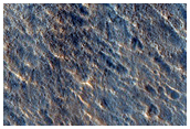 Small Very Rocky Crater in Acidalia Planitia