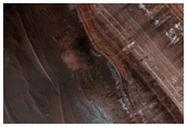 Avalanche Monitoring at Steep North Polar Scarp