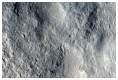 Central Uplift of Crater on the Northern Plains