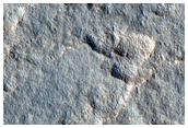 Layered Crater Floor Deposit in Utopia Planitia