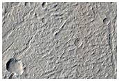 Vulkanische Landschaft in Echus Chasma