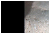 Monitor Slopes in Raga Crater
