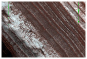 Avalanche Monitoring at Steep Chasma Boreale Headscarp