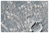 Interaction of Crater Rim and Flows