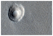 Possible Terraced Bullseye-Like Crater in Arcadia Planitia