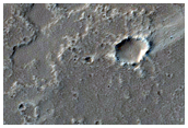 Cratered Cones in Tharsis Region