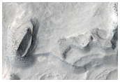 Deposits in Crater Depression