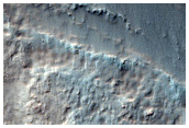 Meandering Channel in Newton Crater