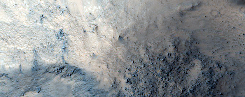 Well-Preserved 25-Kilometer Impact Crater with Central Peak