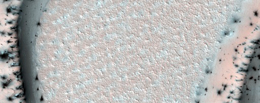Dunes on Cement Substrate Dubbed Arrakis