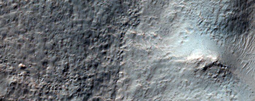 Terra Sirenum’daki manto katmanları