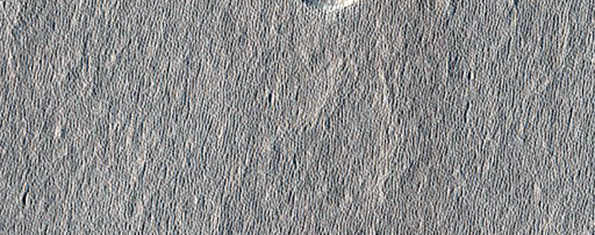 Possible Terraced Bullseye-Like Crater in Arcadia Planitia