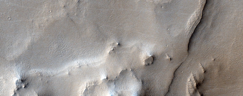Thin Layers East of Indus Vallis