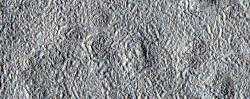 Flow Features in the Phlegra Region