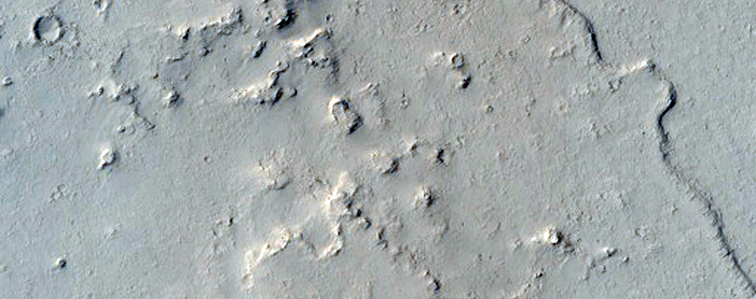 Lava en Marte Vallis