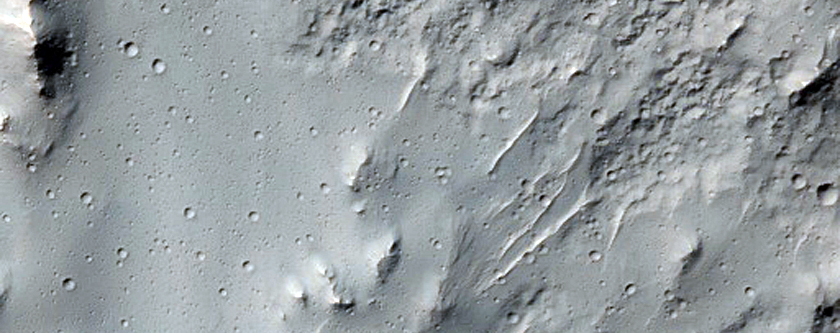 Rim of Pal Crater