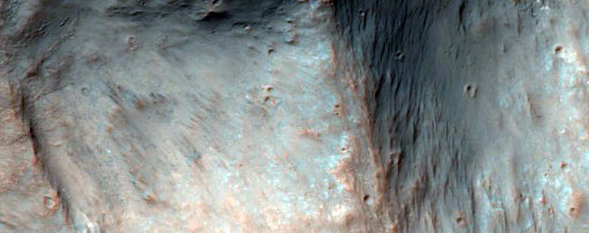Rim of Cross Crater