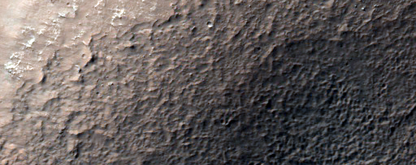 Terrain on the Rim of Hellas Planitia