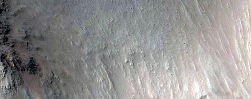 Deep Bedrock in Juventae Chasma