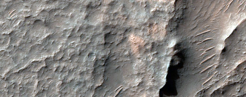 Light-Tone Material in Schaeberle Crater