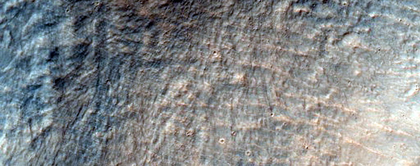 Recent Impact Crater