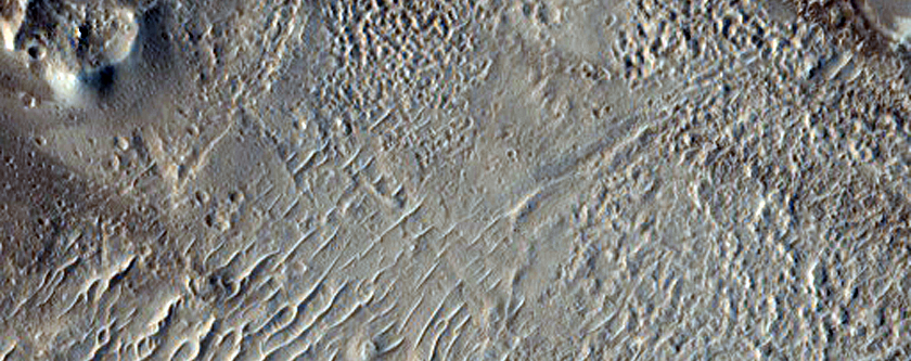Cratered Cones in Olympus Mons Aureole