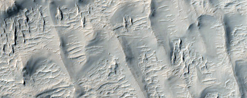 Ejecta Erosion in Medusae Fossae