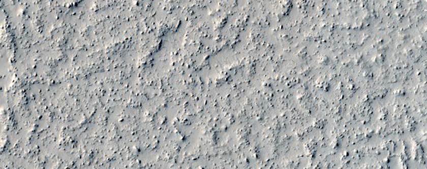 Overlapping Crater Ejecta