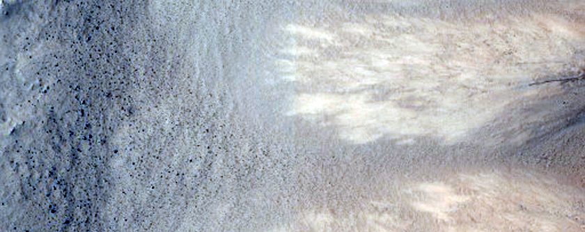 Monitor Slopes in Tooting Crater